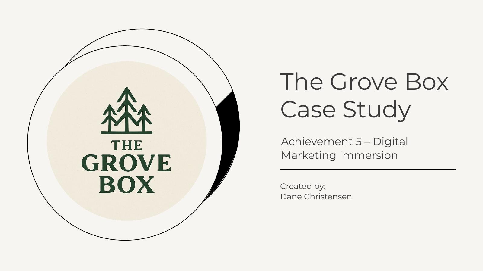 The Grove Box case study preview