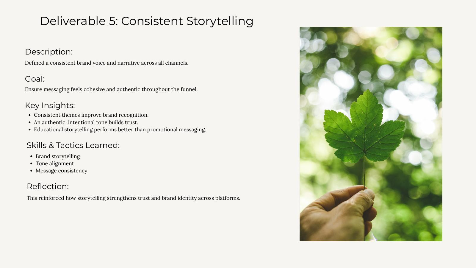 The Grove Box storytelling slide from the project PDF