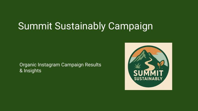 Summit Sustainably case study preview